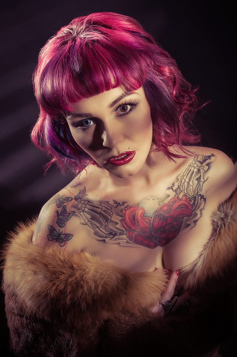 san diego drag performer headshot photographer